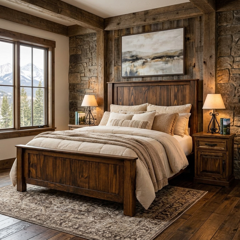Rio Grande Rustic Bed