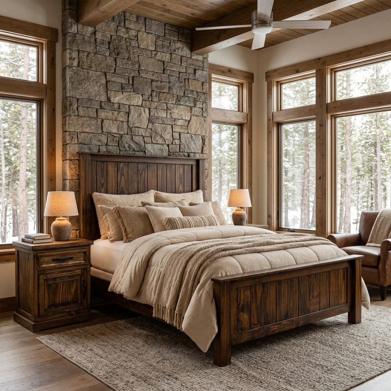 Rio Grande Rustic Bed
