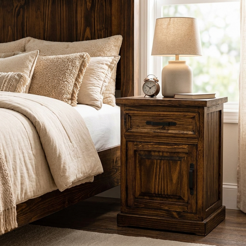 Rio Grande Rustic Nightstand