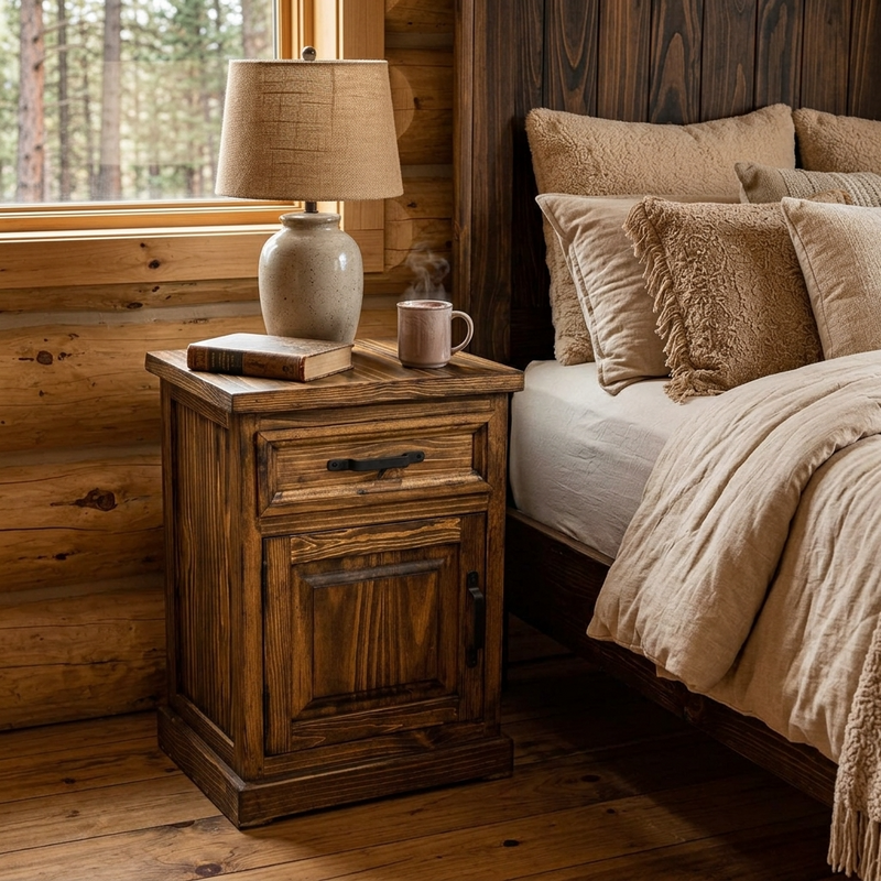 Rio Grande Rustic Nightstand