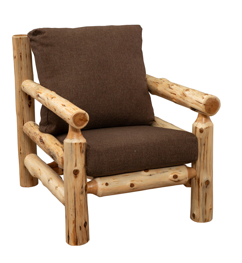Cedar Log Voyageur Chair