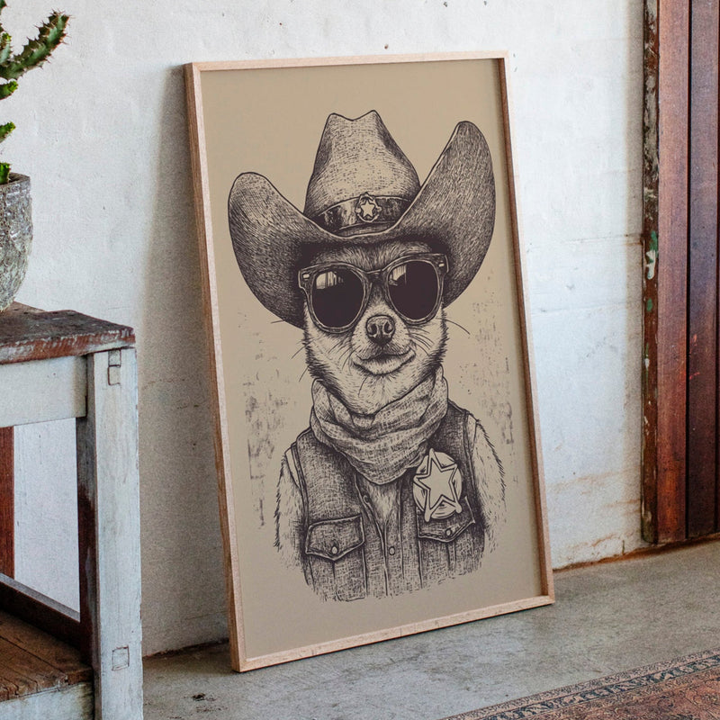 Rustic Sheriff Reverie