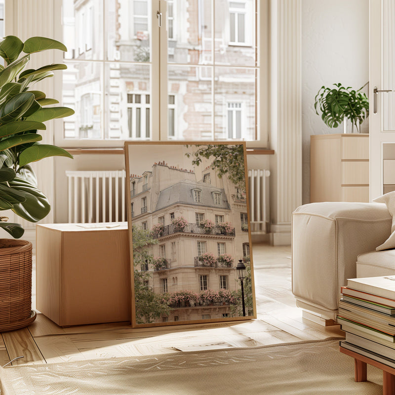 Balconies Adorned With Blossoms