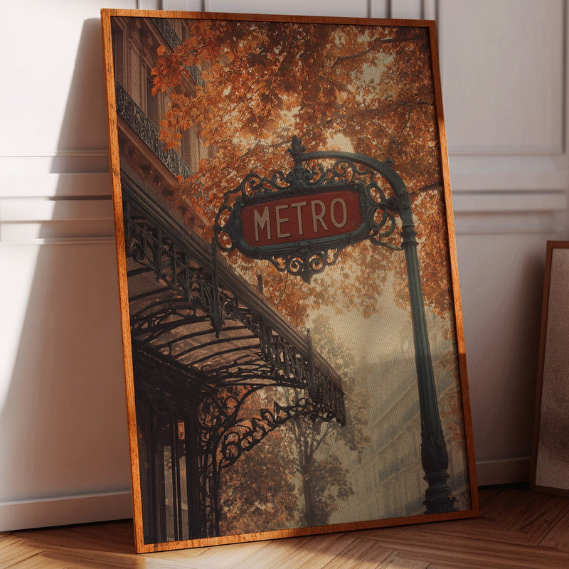 Beneath Autumn's Gilded Canopy