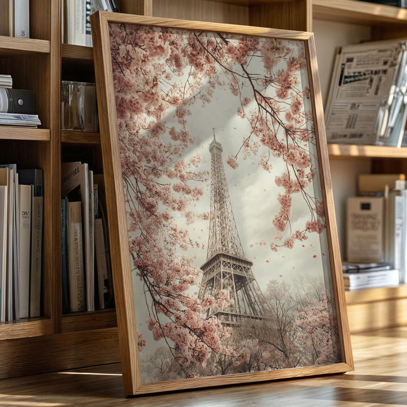 Petals Dance Around Timeless Steel