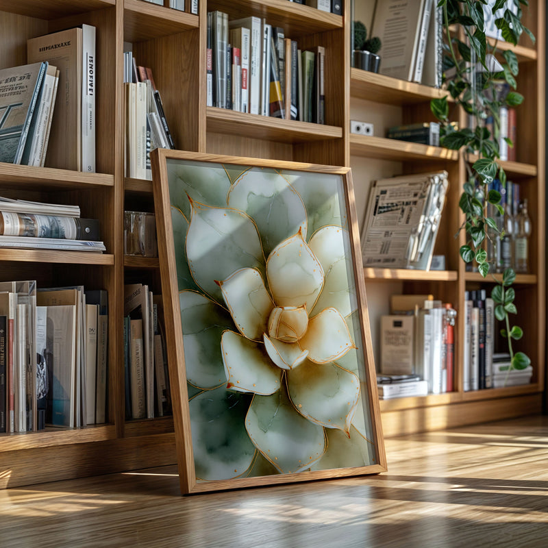 The Succulent's Silent Embrace