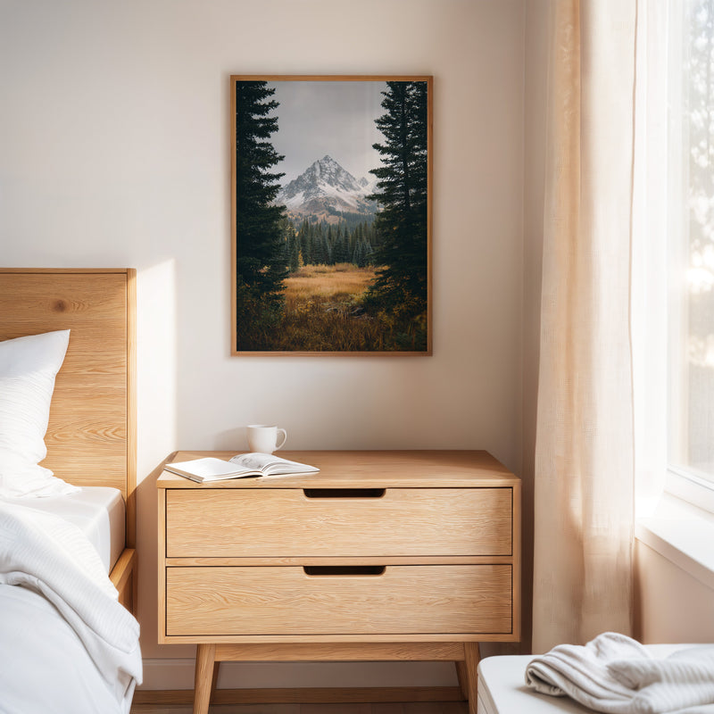 Mountains Shrouded in Autumn's Embrace