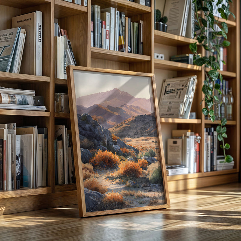 Pathway Through Golden Horizons