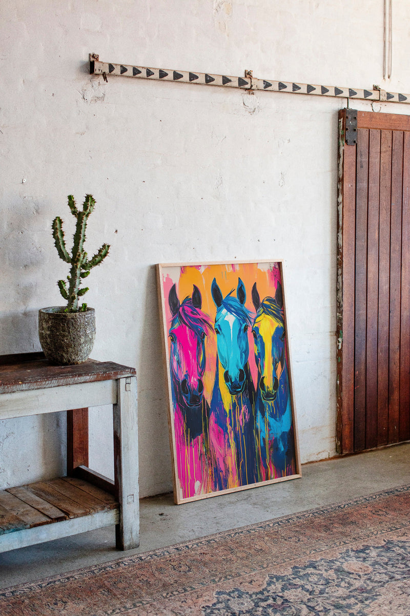 Vibrant Gallop at Dusk