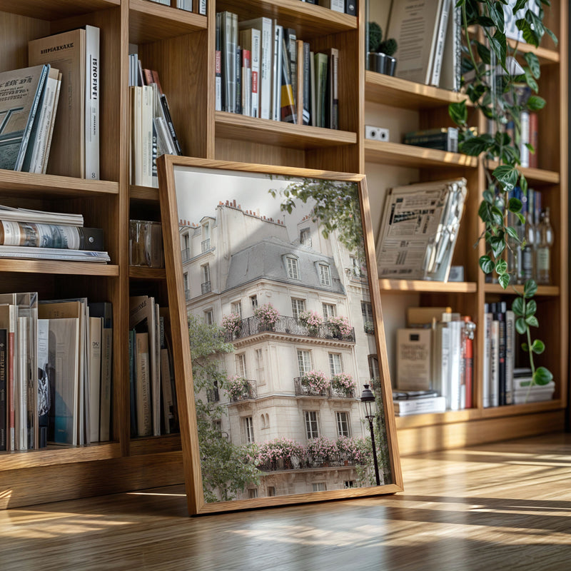Balconies Adorned With Blossoms