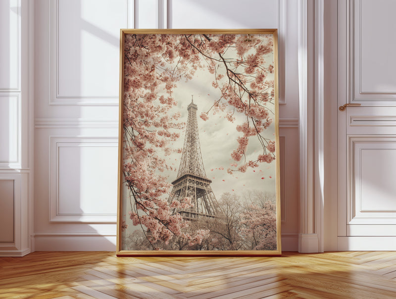 Petals Dance Around Timeless Steel