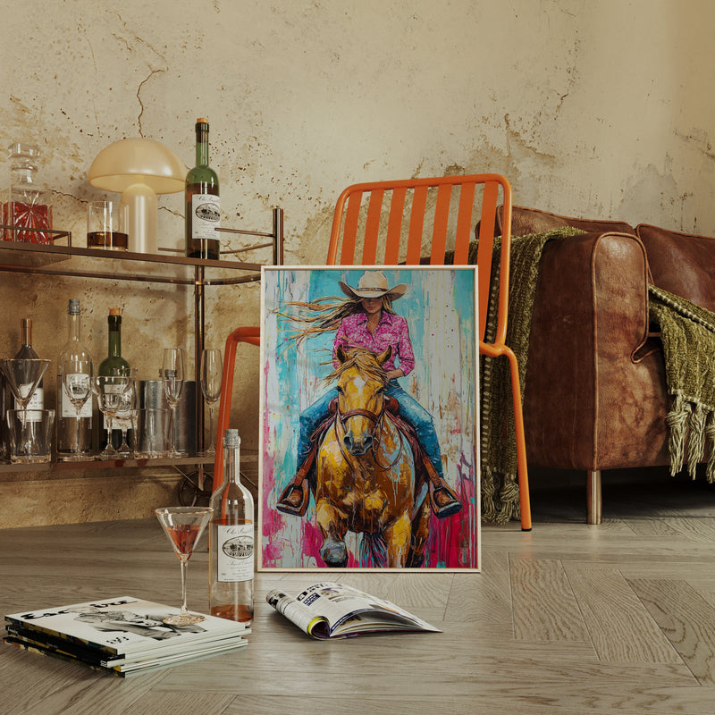 Ride Through Sunlit Colors