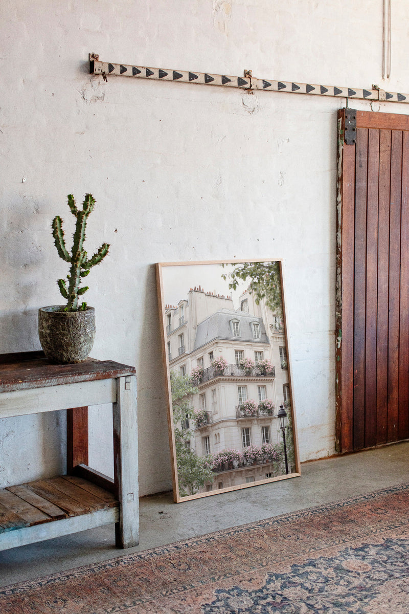Balconies Adorned With Blossoms