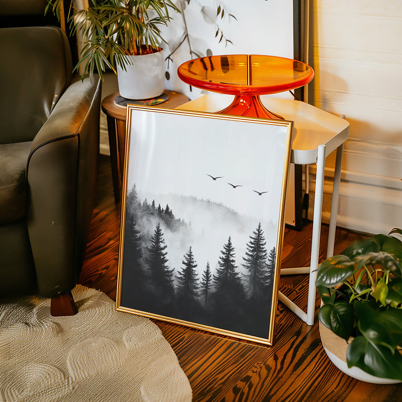 Misty Woodland Reverie