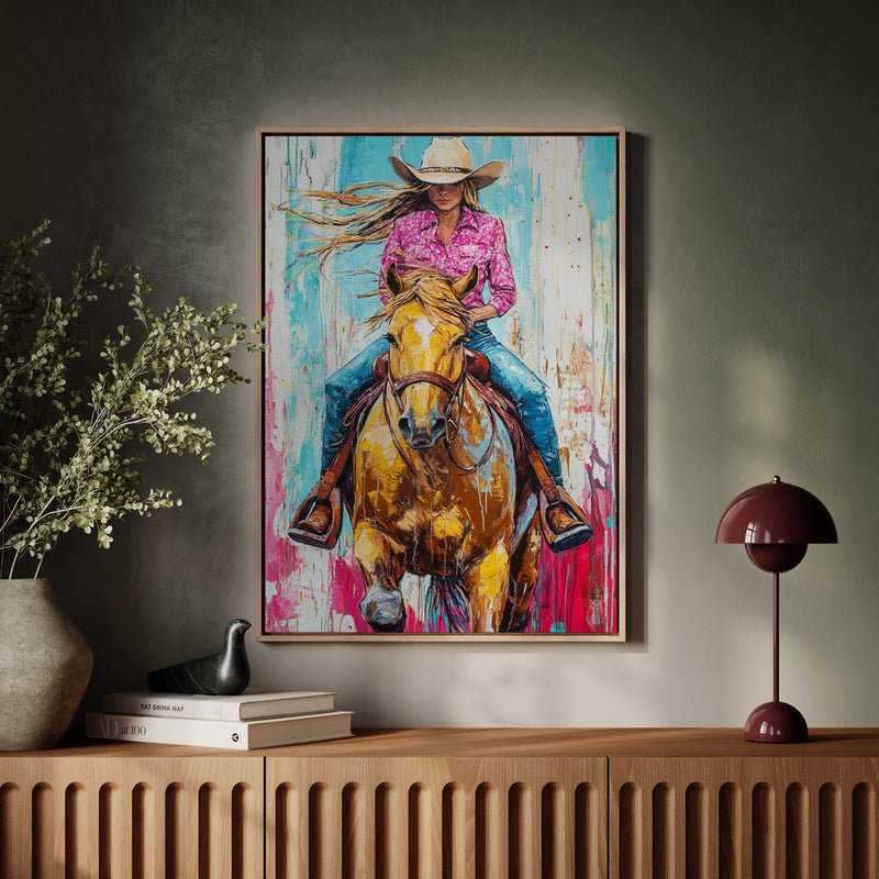 Ride Through Sunlit Colors