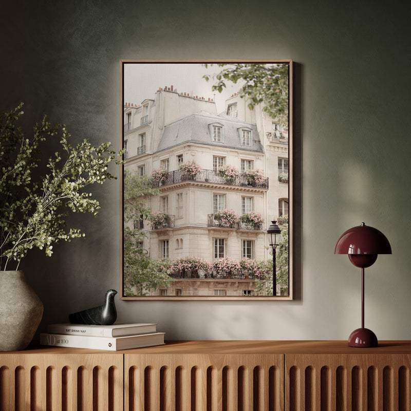 Balconies Adorned With Blossoms
