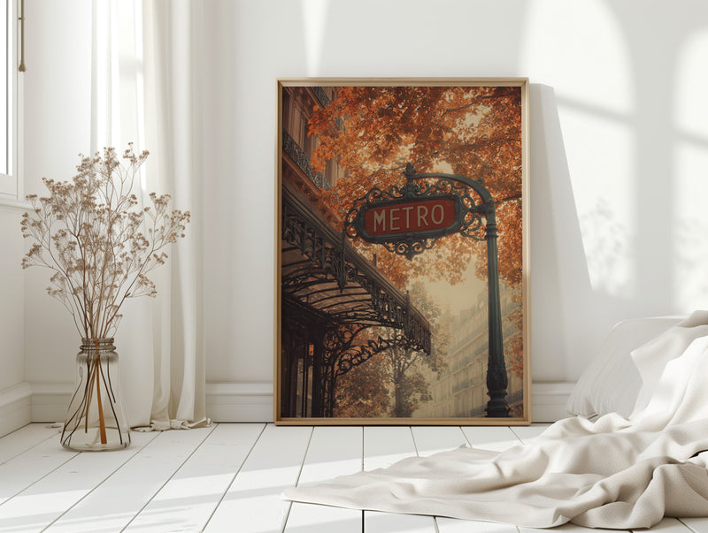 Beneath Autumn's Gilded Canopy