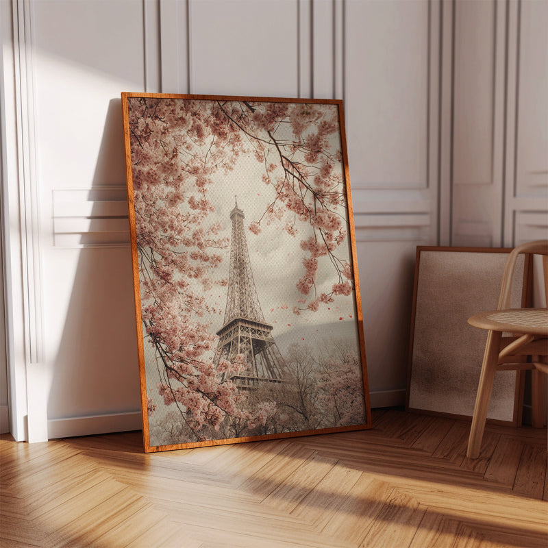 Petals Dance Around Timeless Steel