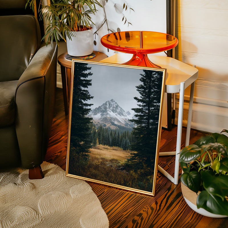 Mountains Shrouded in Autumn's Embrace