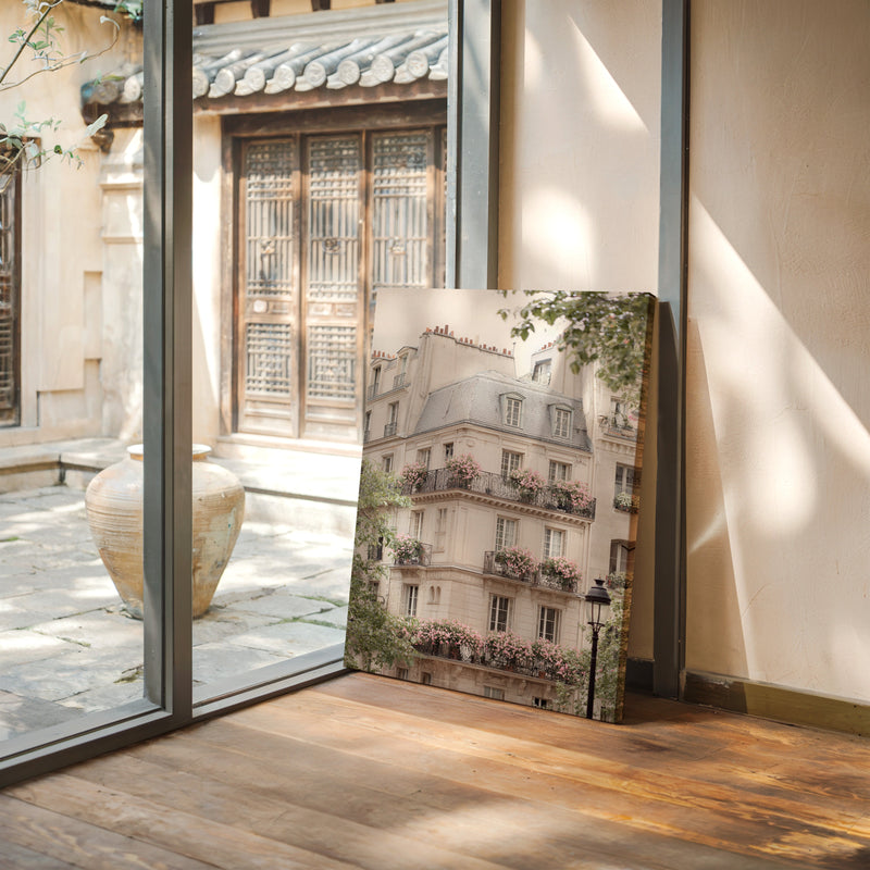 Balconies Adorned With Blossoms