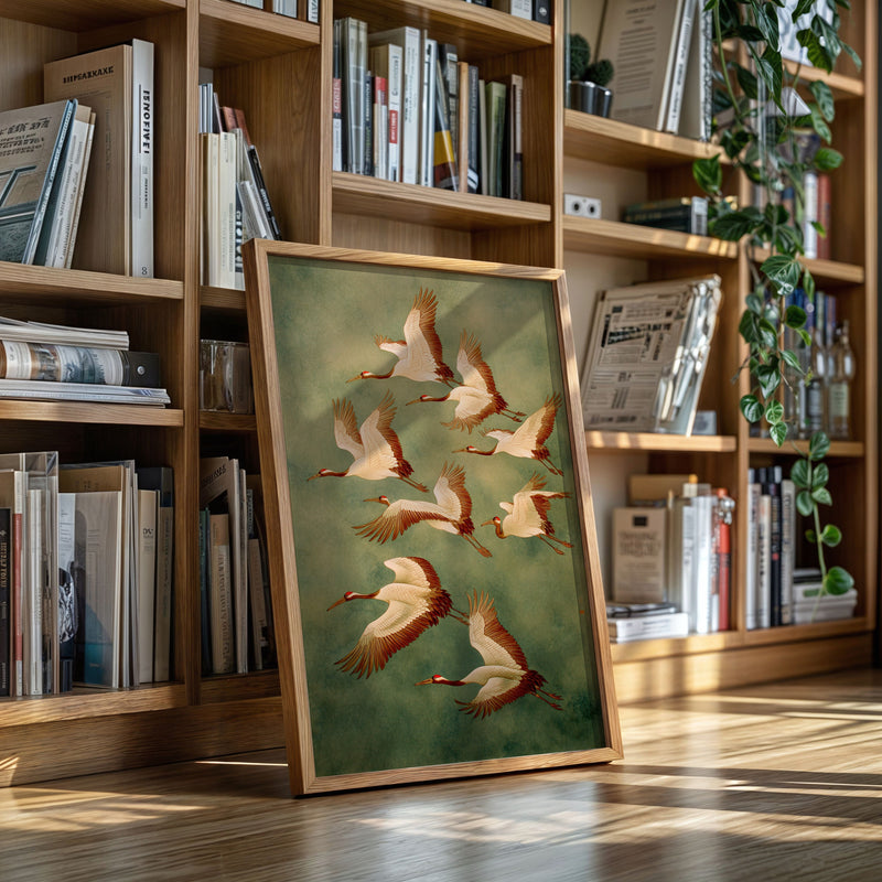 Wings Painting The Sky's Canvas