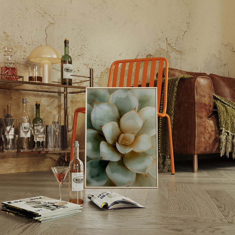 The Succulent's Silent Embrace