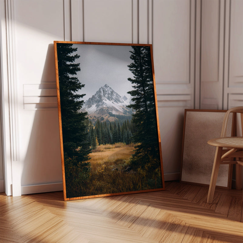 Mountains Shrouded in Autumn's Embrace