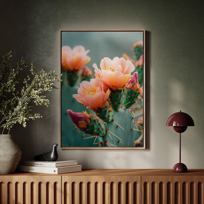 Blossoms In The Desert's Embrace