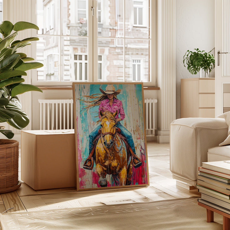 Ride Through Sunlit Colors