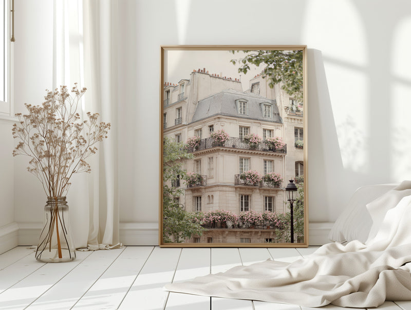 Balconies Adorned With Blossoms