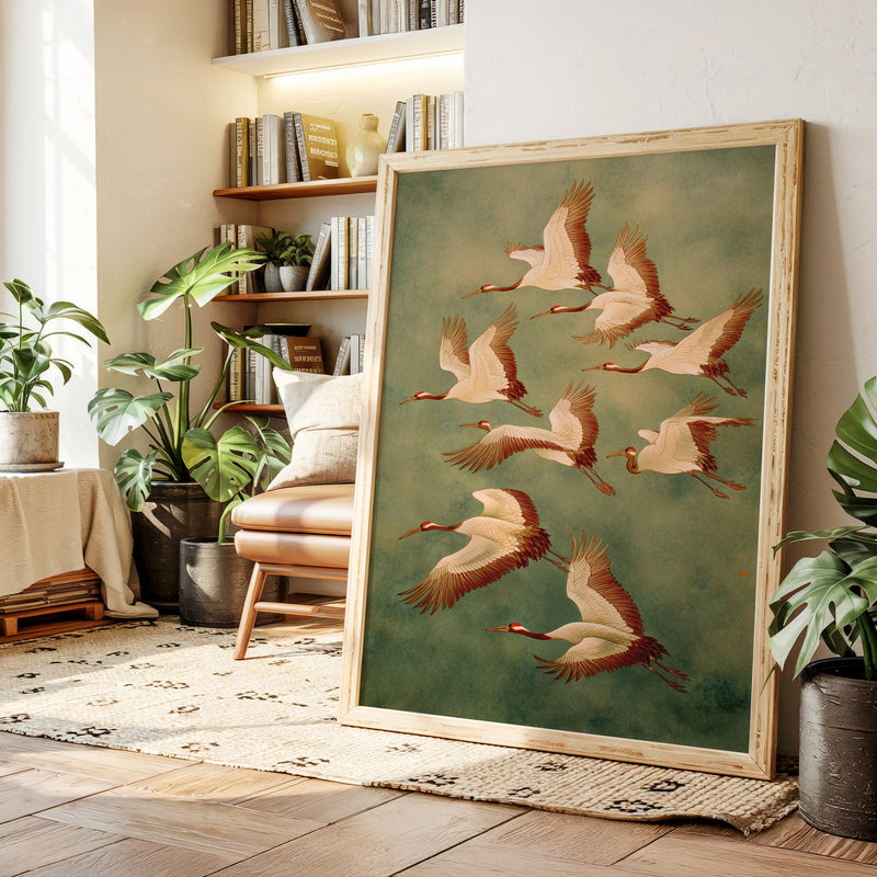 Wings Painting The Sky's Canvas