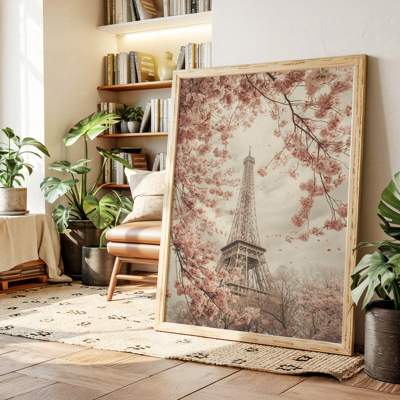 Petals Dance Around Timeless Steel