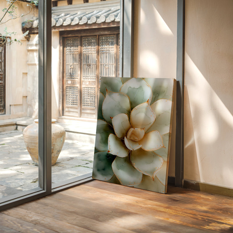 The Succulent's Silent Embrace