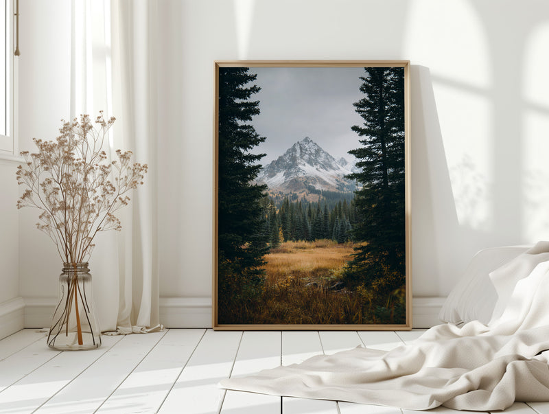 Mountains Shrouded in Autumn's Embrace