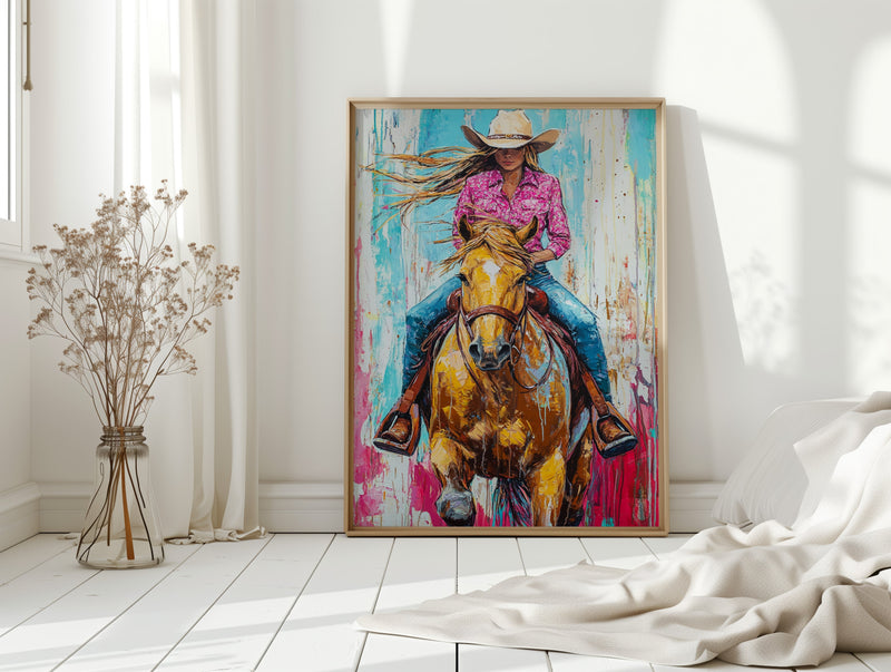 Ride Through Sunlit Colors