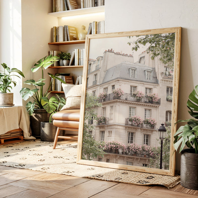 Balconies Adorned With Blossoms