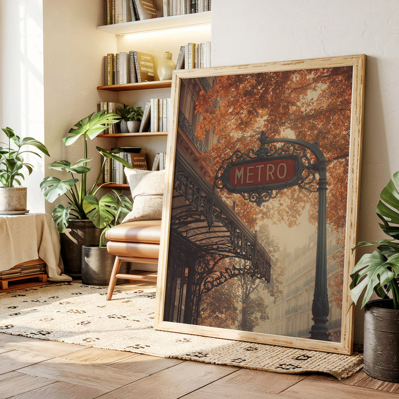 Beneath Autumn's Gilded Canopy