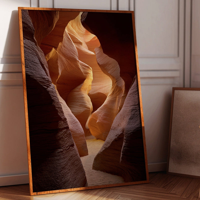 The Canyon's Golden Embrace