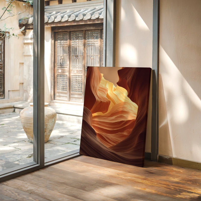 Sculpted By Time's Gentle Hand