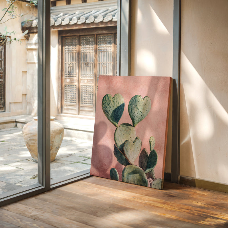 Hearts Amidst the Desert Bloom