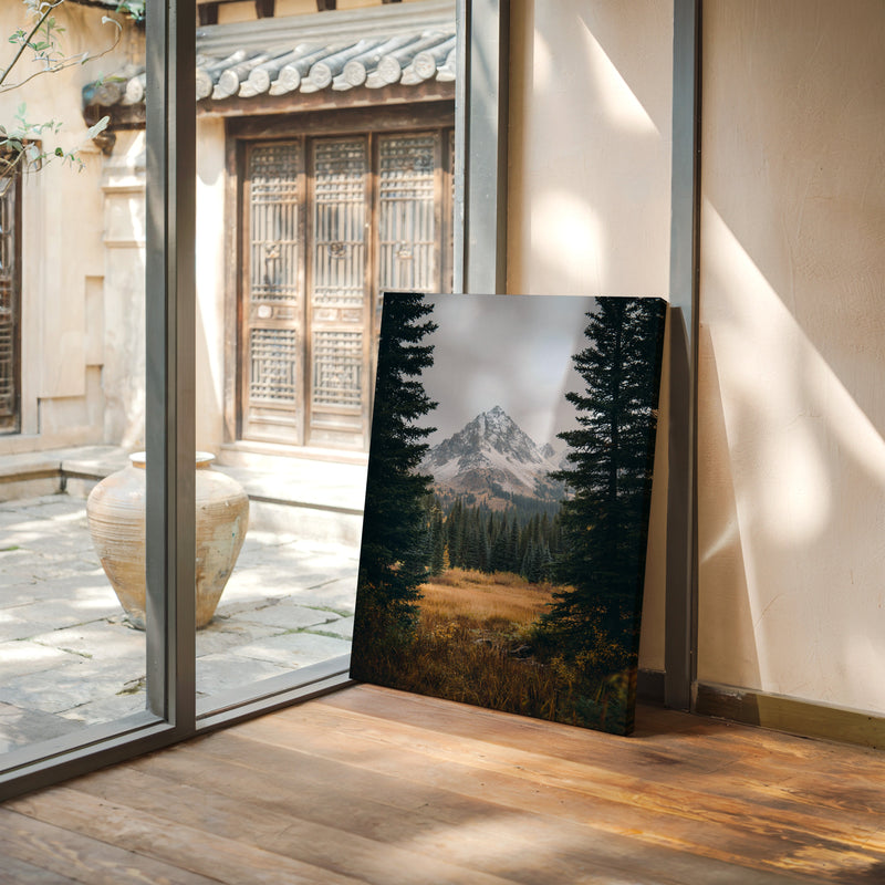 Mountains Shrouded in Autumn's Embrace