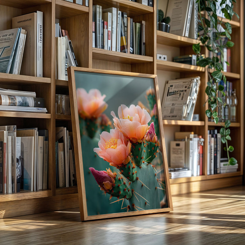 Blossoms In The Desert's Embrace