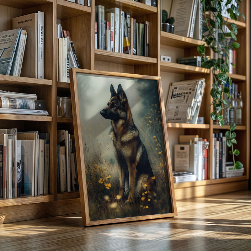 Misty Canine Reverie