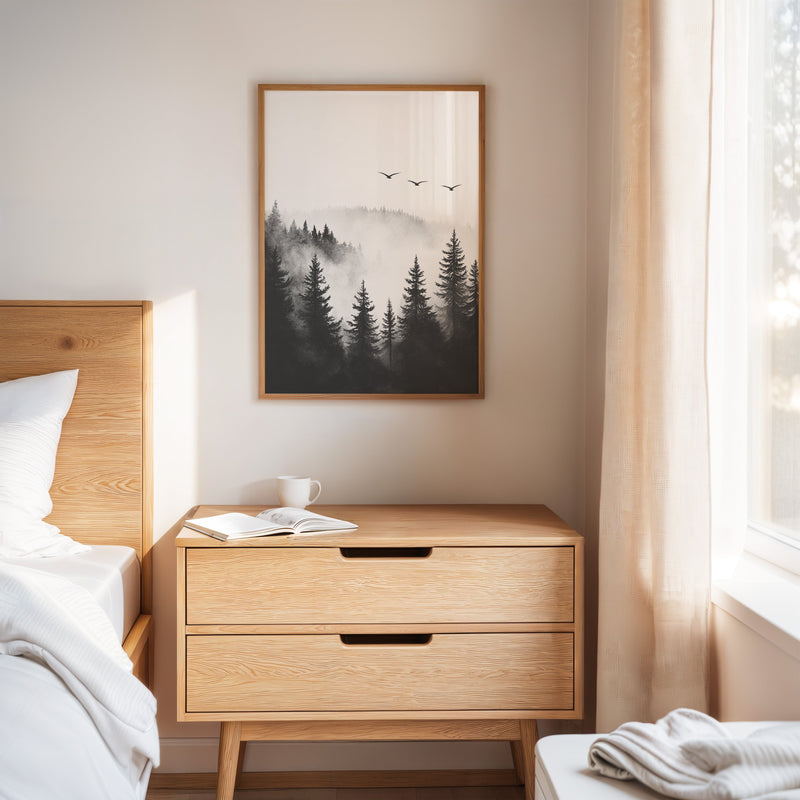 Misty Woodland Reverie