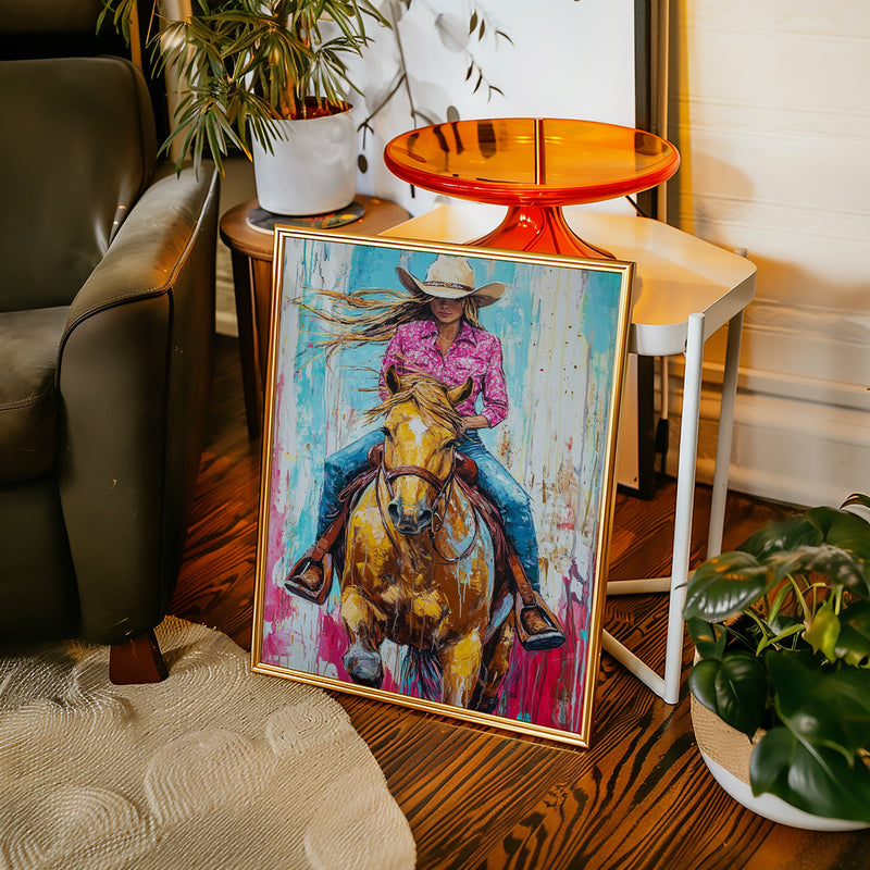 Ride Through Sunlit Colors