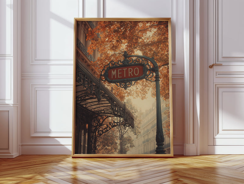 Beneath Autumn's Gilded Canopy