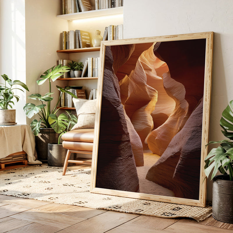 The Canyon's Golden Embrace