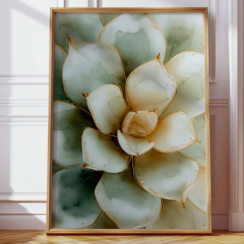 The Succulent's Silent Embrace