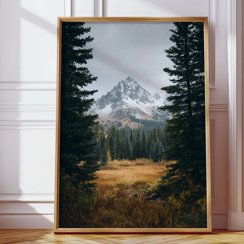 Mountains Shrouded in Autumn's Embrace