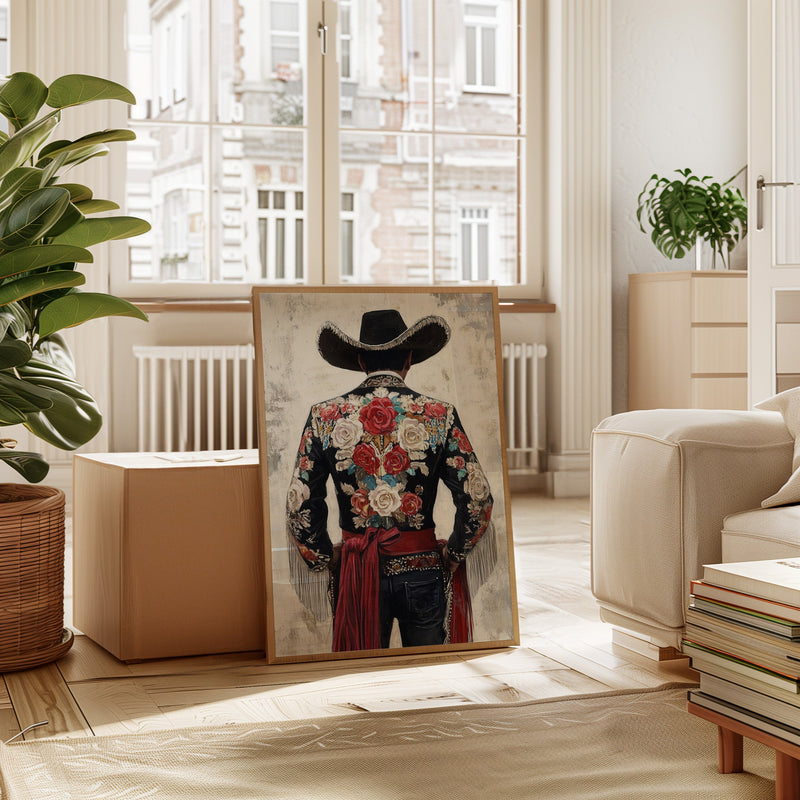 Crimson Frontier Cowboy